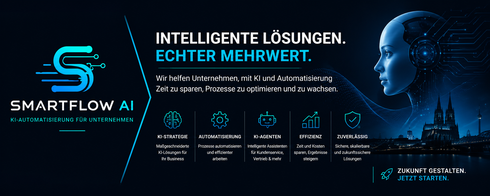SmartFlow AI – KI-Automatisierung für Unternehmen